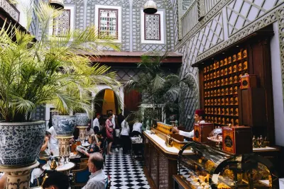 Cafes in Marrakech